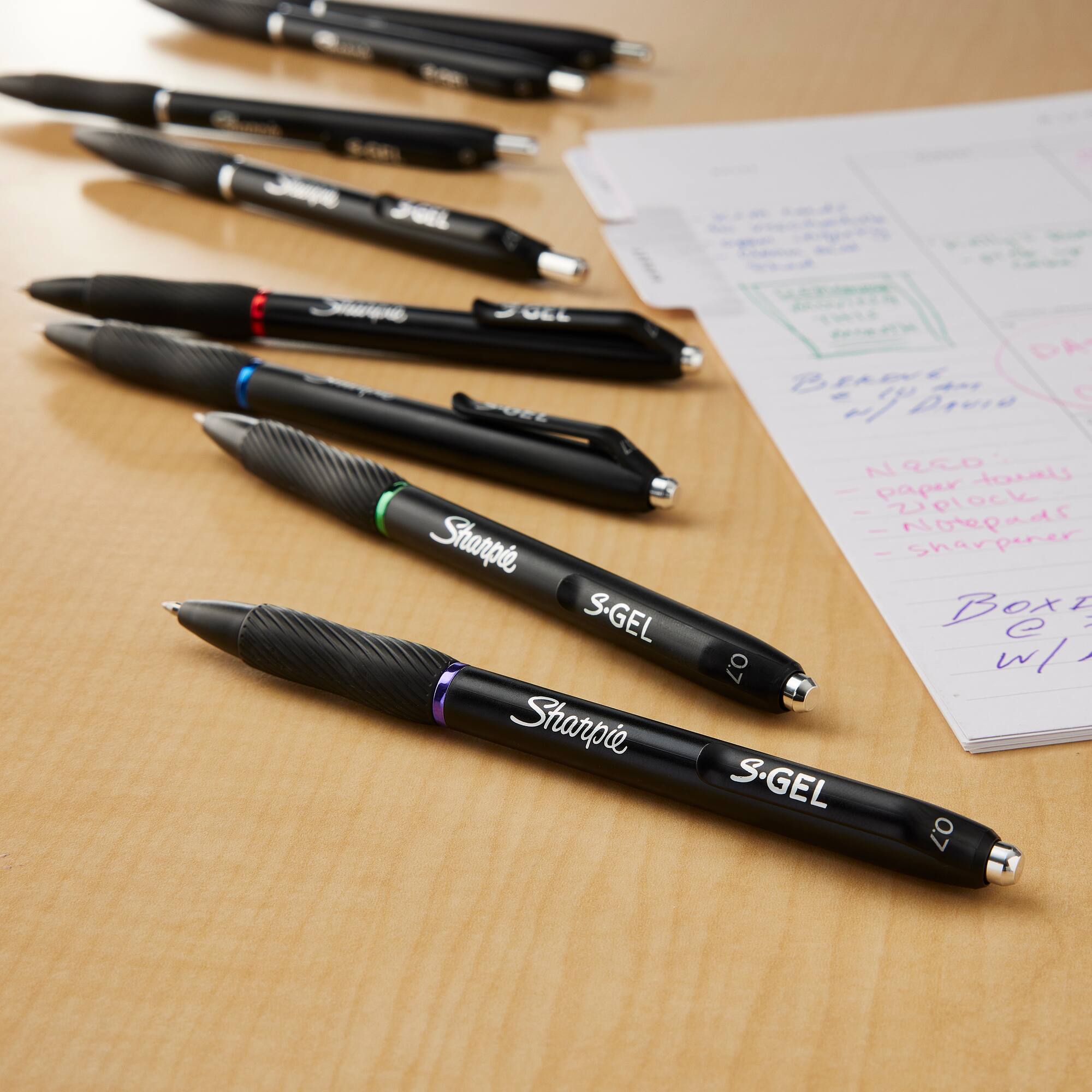 Sharpie® S Gel™ 0.7mm Pen Set